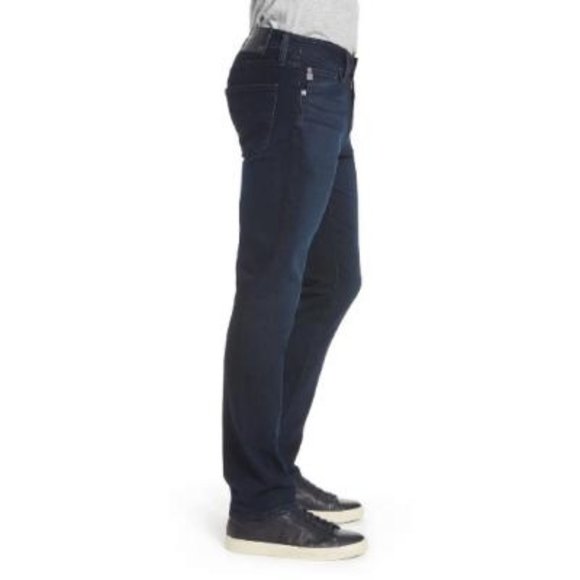 SOLD AG Everett Slim Mens Blue Straight Leg Jeans - Picture 3 of 9